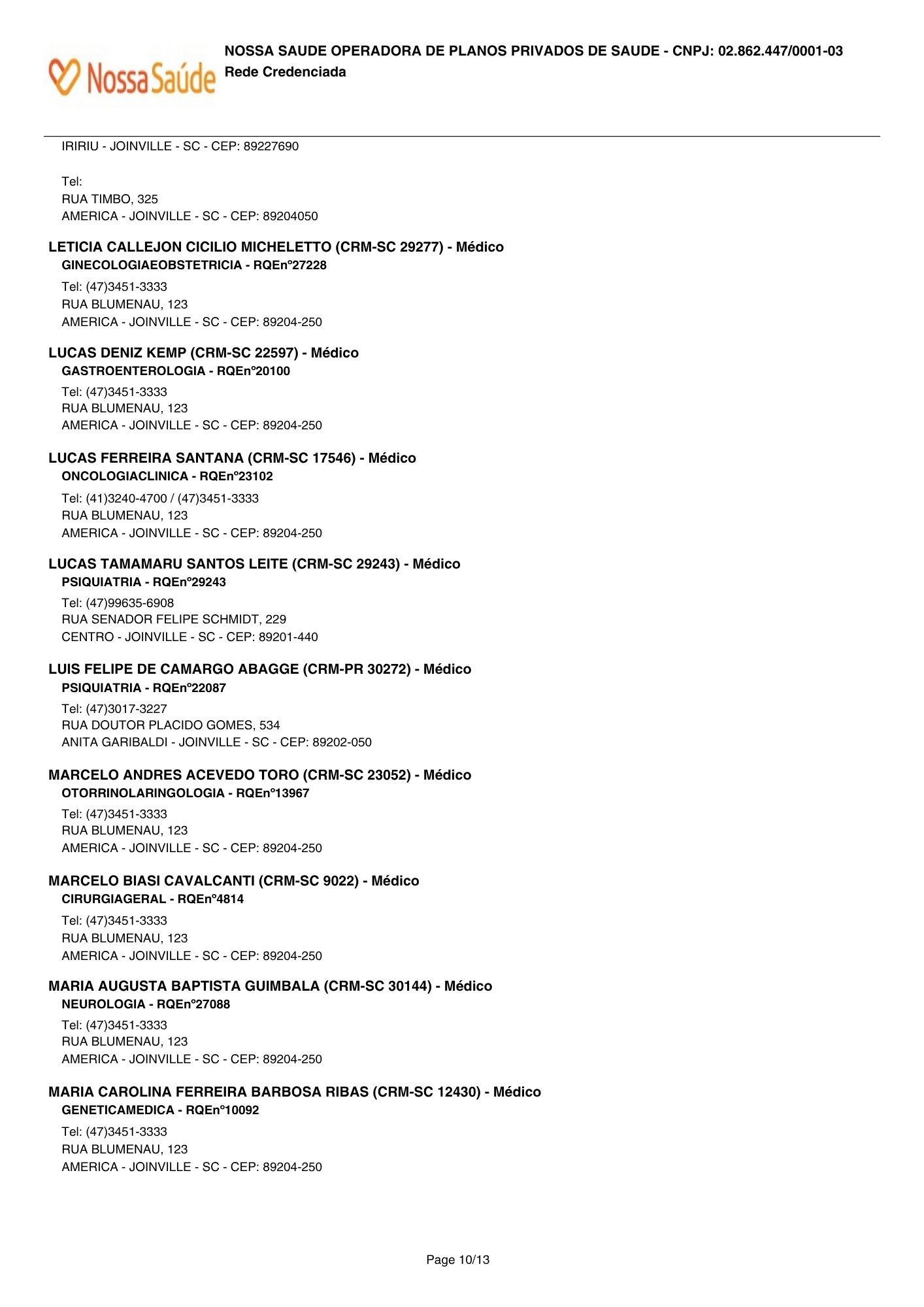 RCNS 10