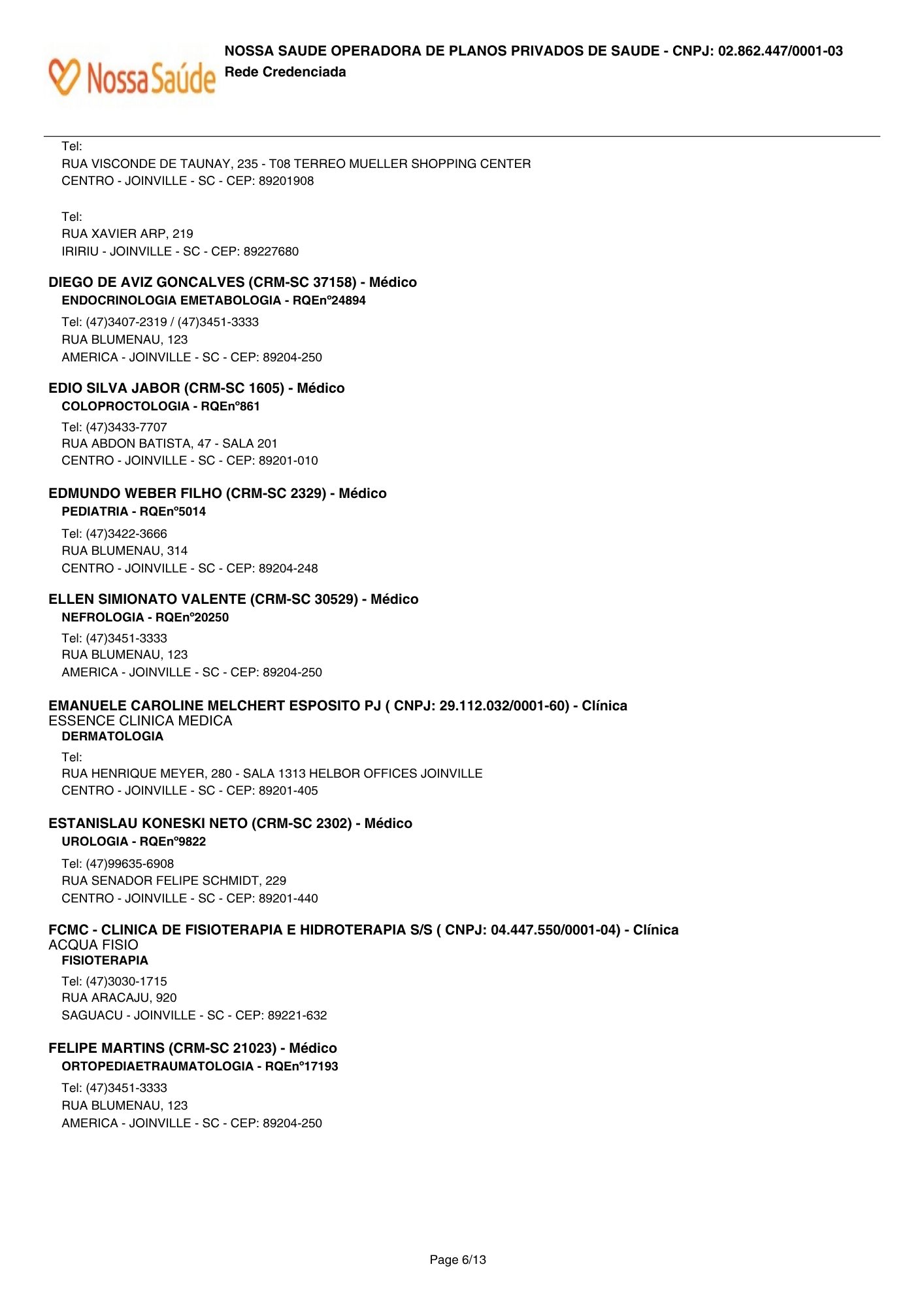RCNS 6