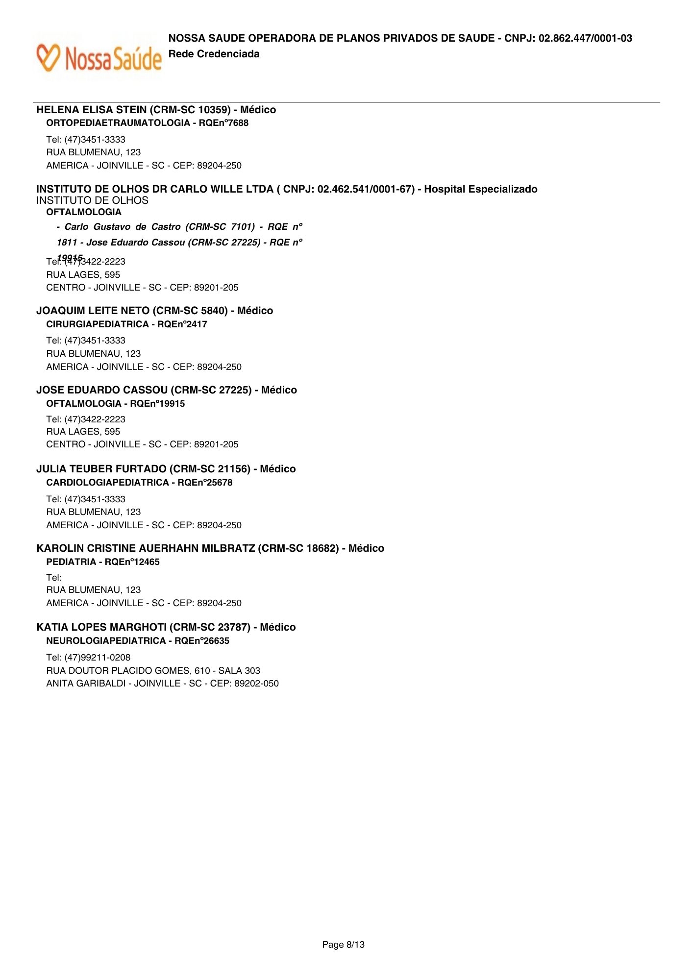 RCNS 8